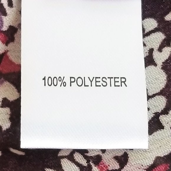 Blouse Madison XL Woman's Polyester Floral NWT - Picture 7 of 8